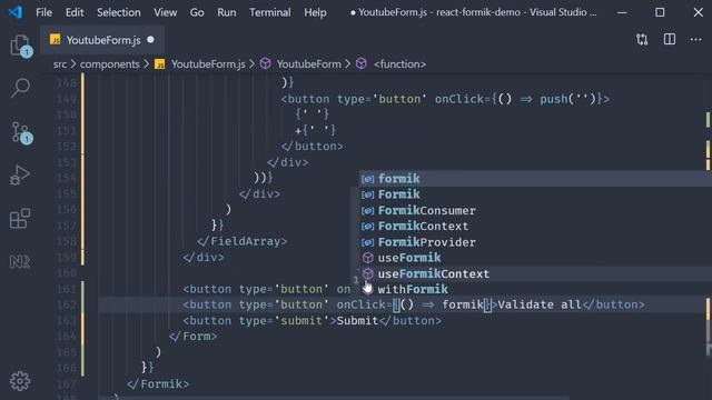 React Formik Tutorial - 26 - Manually trigering validation смотреть онлайн