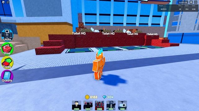 ?ЧТО ПОДАРКИ НОВЫЙ?ХЕЛЛУИНСКИЙ РЕЖИМ В Toilet Tower Defense! РОБЛОКС! ROBLOX смотреть онлайн