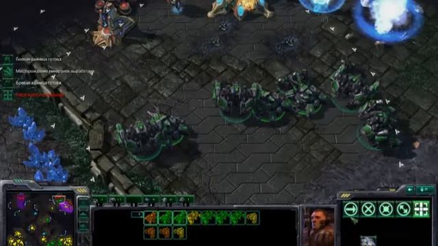 Команда Sources.ru в StarCraft 2 (против ИИ) 01.05.11 -- 2 смотреть онлайн