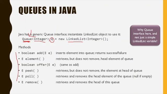 Java2-10b - Stacks and Queues - Queues смотреть онлайн