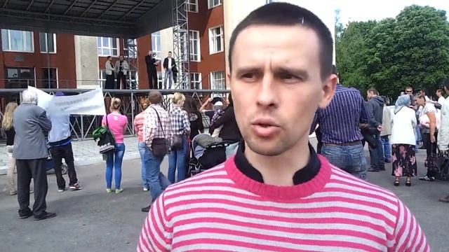 12 - Мітинг ПРОТИ законопроекту №2342 та гейпарадів - м.Червоноград смотреть онлайн