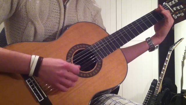 metallica - the day that never comes acoustic guitar cover смотреть онлайн