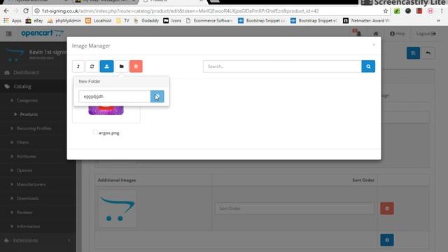 Using Image Manager in Opencart смотреть онлайн