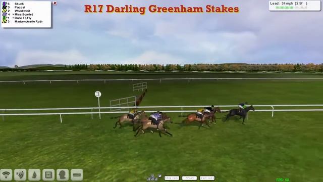 FR WK2 R17 Darling Greenham Stakes смотреть онлайн