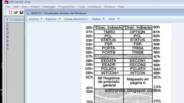 Primer Tutorial de programación básica en ASEMBLER (Prender un led, el "HOLA MUNDO DE LOS PIC") смотреть онлайн