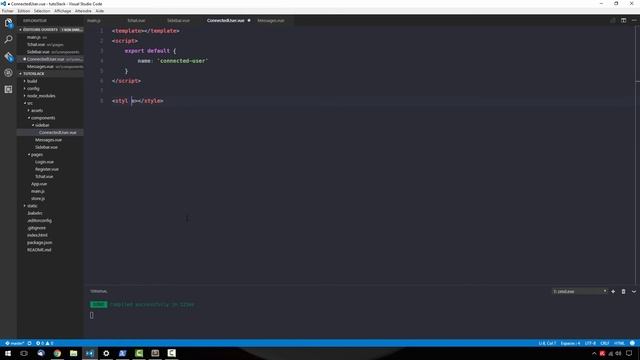 [Vue.js + Firebase] Slack Clone Tutorial - 5 - Connected User смотреть онлайн
