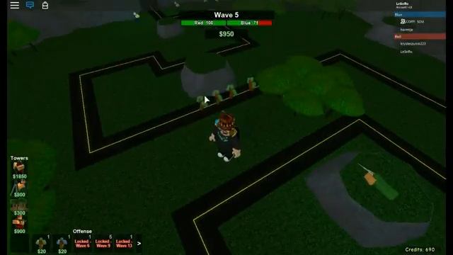 ROBLOX ИГРАЕМ С ДРУГОМ В РЕЖИМ TOWER BATTLES смотреть онлайн