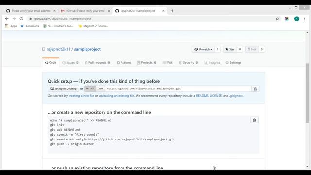 How to upload project or files to Github Repo with Git Bash | step by step | Complete Tutorial смотреть онлайн