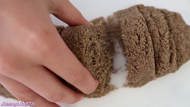 Making HUGE Slime & Cutting Sand - Satisfying Rainbow Colors смотреть онлайн