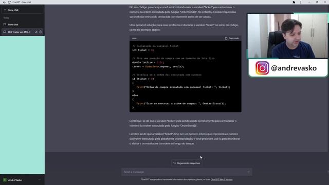Robô Trader fez 10k virar 22k - Feito com ChatGPT + Meta Trader 5 (MT5/MQL5) para Bolsa de Valores смотреть онлайн