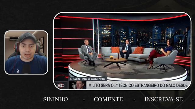 O GALO CONFIRMOU ! GABRIEL MILITO E O NOVO TREINADOR DO GALO смотреть онлайн