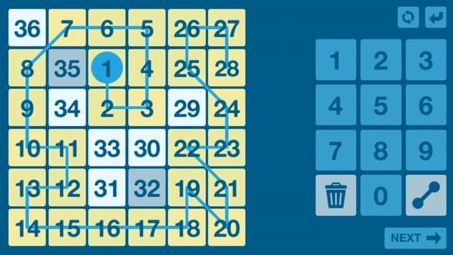 Прохождение Number Knot "Reef" 1 - 12 уровни №8 смотреть онлайн