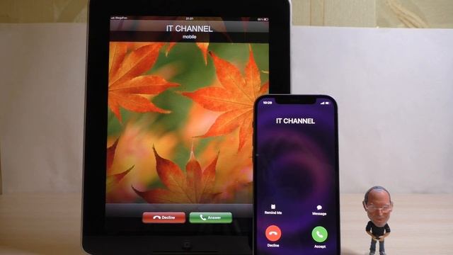 iPad 1 & iPhone 12 Incoming Call смотреть онлайн