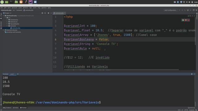 Dominando o PHP #08 - Definindo e Utilizando Variáveis смотреть онлайн