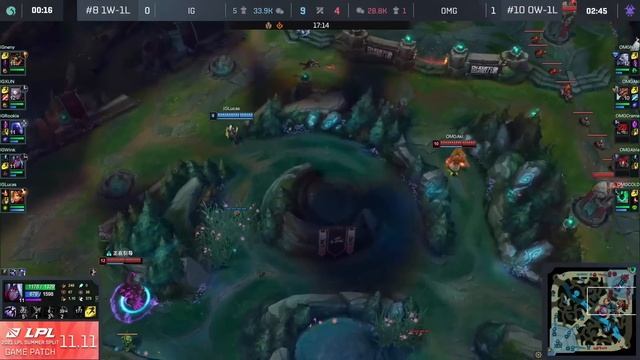OMG vs IG Highlights ALL GAMES LPL Summer Season 2021 W2D1 Oh My God vs Invictus Gaming by Onivia смотреть онлайн