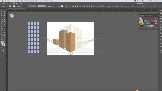 L15 - Perspective in illustrator, 3D drawing смотреть онлайн