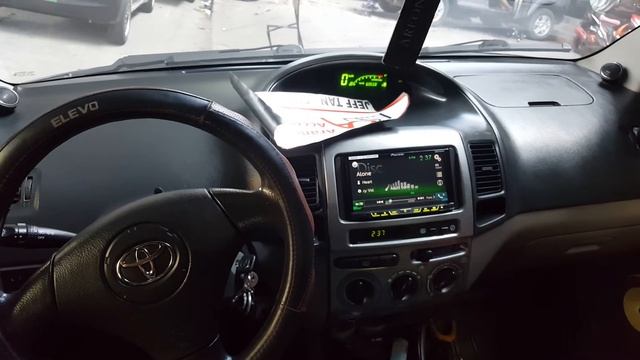 Vios / pioneer d1730c / no amp / no deadening / stereo powered смотреть онлайн