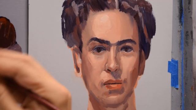 Zorn's Palette With Blue Instead of Black - Mixing Skin Tones With Oil Paint смотреть онлайн