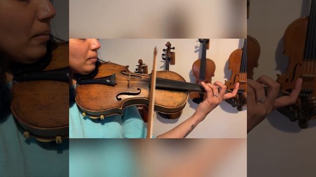Beautiful Antique Late 19th Century German 4/4 Violin Sound Sample смотреть онлайн