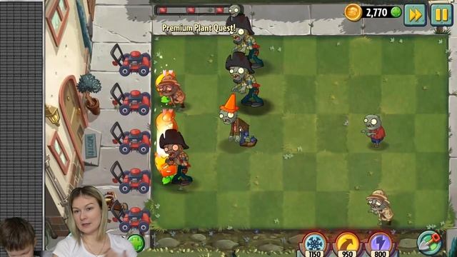 Зомби против РАСТЕНИЙ 2. Брос Шоу с ЗОМБИ. брос шоу геймс 7+ смотреть онлайн