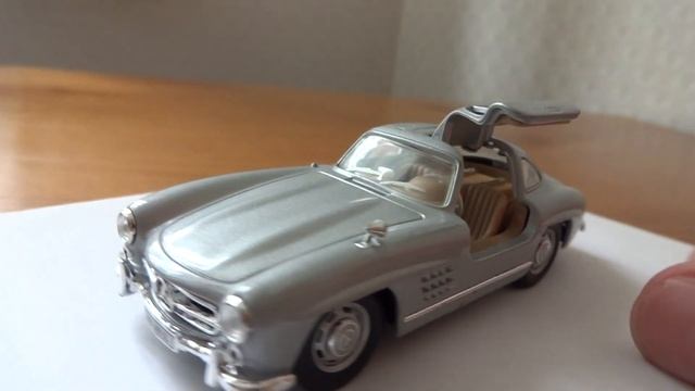 1955 Mercedes-Benz 300SL Gullwing W198 | Hongwell Cararama | Масштабная модель автомобиля 1:43