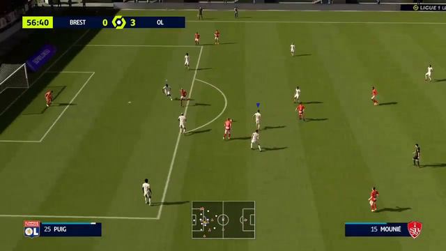 FIFA 21 Lyon Career Mode Match day 2 смотреть онлайн