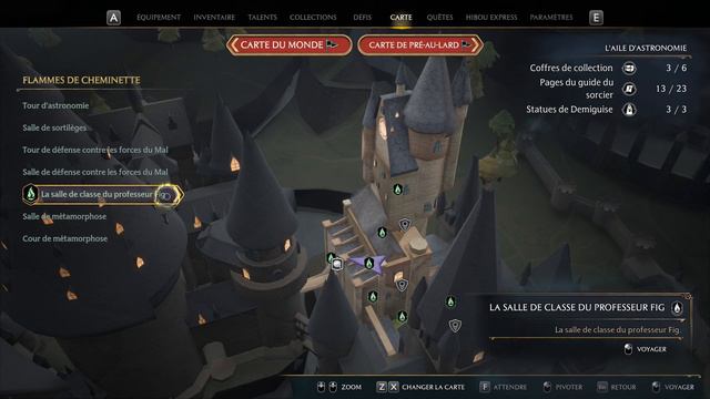 TOUS LES COFFRES DE COLLECTION X6 - L'AILE D'ASTRONOMIE POUDLARD - HOGWARTS LEGACY смотреть онлайн