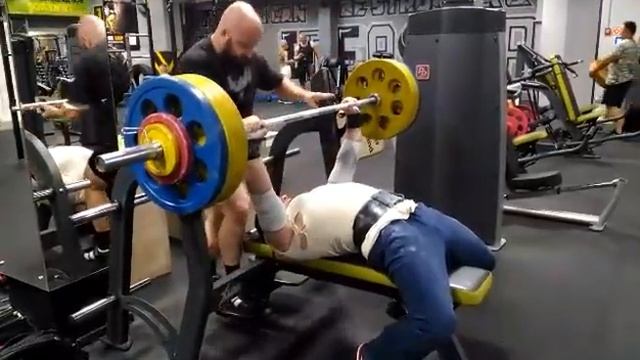 Жим лежа. 162,5 кг. смотреть онлайн