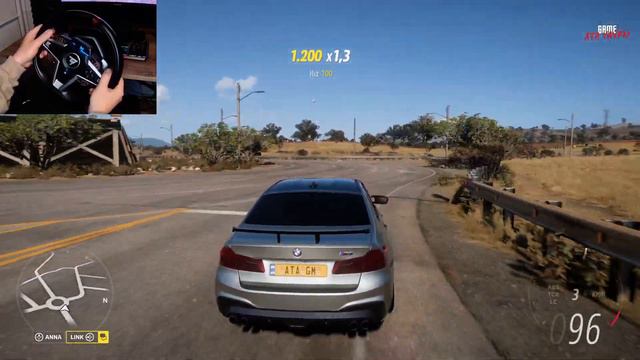 BMW M5 2018 - Forza Horizon 5 l Thrustmaster T248 Gameplay смотреть онлайн