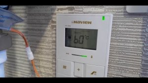 Котел NAVIEN DELUX C необычная ошибка 12