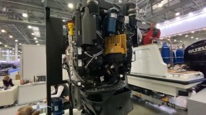 Подвесной ДИЗЕЛЬ 300 сил На Лодку! COX Marine На Выставке Moscow Boat Show 2022