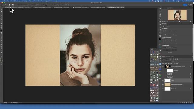 Realistic Watercolor Painting Effect in Photoshop смотреть онлайн