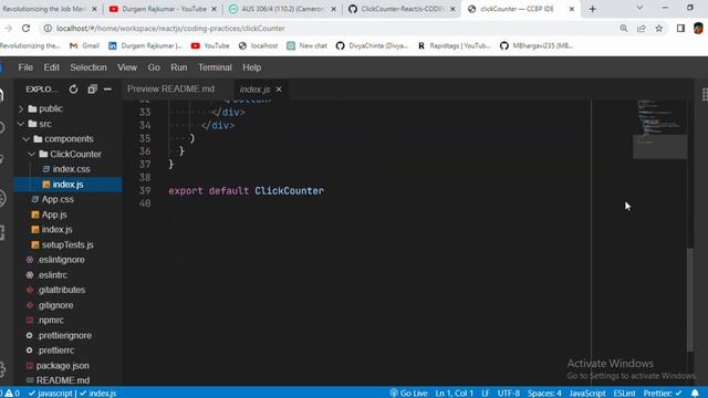 Click Counter | Coding Practice 4 | REACT JS | NxtWave | CCBP 4.0 смотреть онлайн