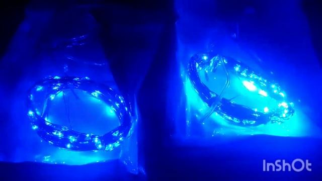 Светодиодная гирлянда на солнечной батарее с Алиэкспресс.13.02.2021г. смотреть онлайн