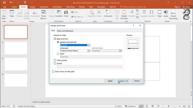 Add the current time to a PowerPoint slide смотреть онлайн