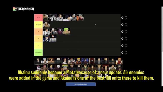 Anime Adventures Mythical Tier List in Update 3! | Anime Adventures Roblox смотреть онлайн