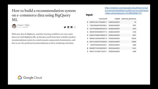MLOps20: Training and Deploying Models at Scale with BigQuery ML смотреть онлайн