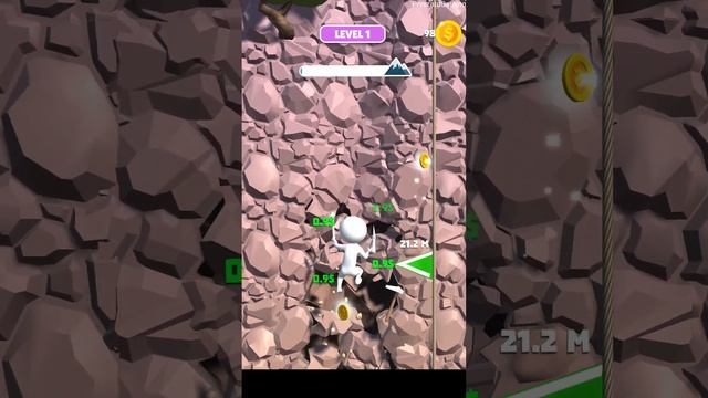 Climb The Mountain - Gameplay Walkthrough Part 1 Tutorial Level 1-4 Stickman Climb (iOS, Android) смотреть онлайн