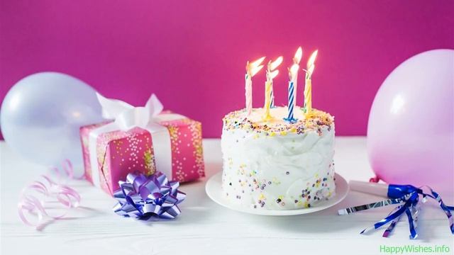 Поздравление с днем рождения (Желаю тебе...) смотреть онлайн