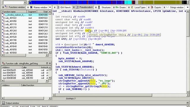 Real-world Decompilation with IDA Pro - Part 2: String Handling смотреть онлайн