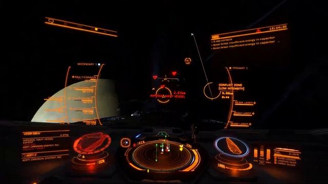 Elite Dangerous Conflict zone Canopy Failure смотреть онлайн