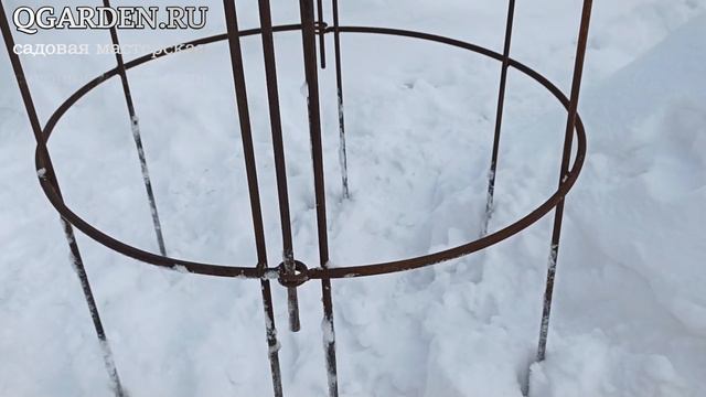 НОВИНКА! Разборный большой кустодержатель от QGARDEN. Акция! смотреть онлайн