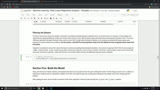 Multiple Regression Analysis in Python | Part 3 смотреть онлайн