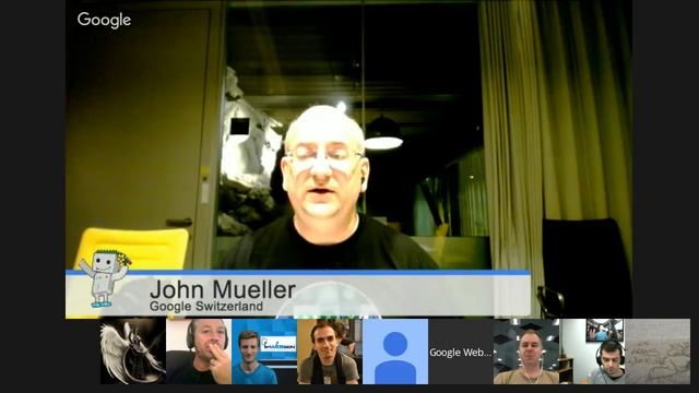 English Google Webmaster Central office-hours hangout смотреть онлайн
