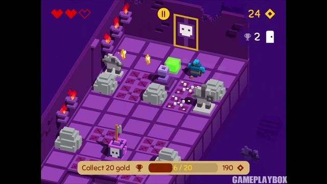 Looty Dungeon (By Taco Illuminati) - iOS/Android - Gameplay Video смотреть онлайн
