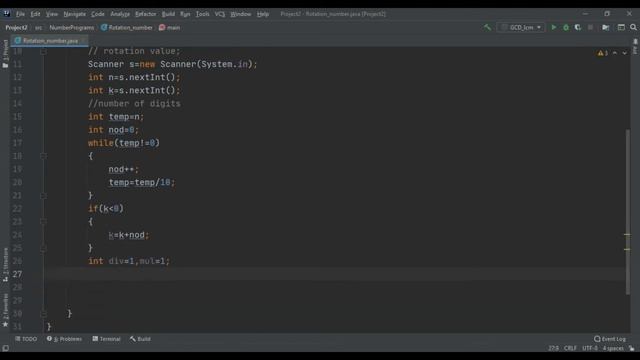 Rotate a Number | Rotate a number in Java смотреть онлайн