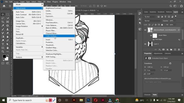 Chalk Effect in Photoshop-Line Art-Photoshop Tutorial смотреть онлайн