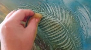 Объемная текстурная картина из шпатлёвки своими руками! #барельеф #art #trending #картинаназаказ