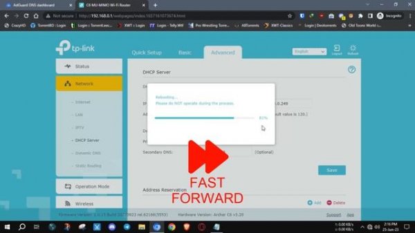 How to Setup and Configure Adguard DNS in a TP-Link Router | 2023 | Archer C6