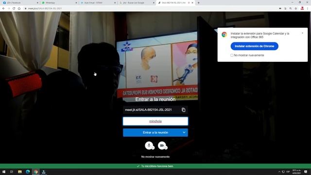 Videoconferencia Jitsi en SITAAV смотреть онлайн